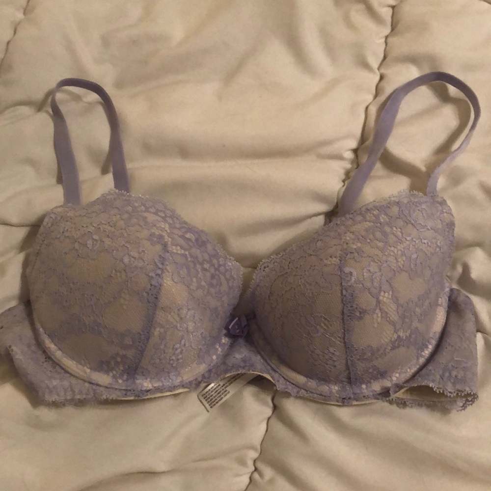 Purple Push Up Bra